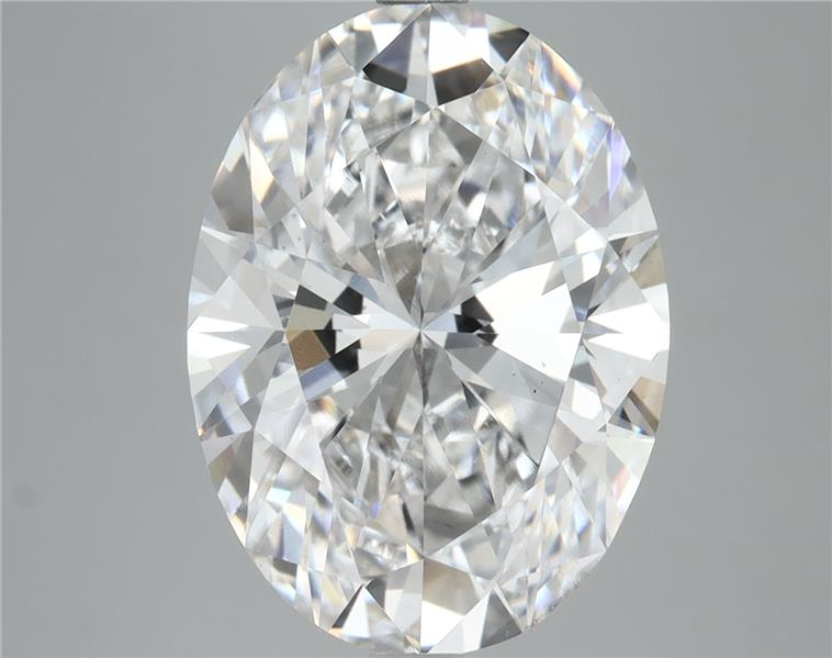 7.07ct Oval, D VS1 — IGI