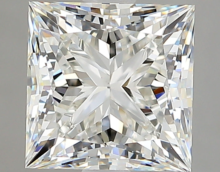 2.01ct Princess Natural Diamond — H SI1, GIA Certified