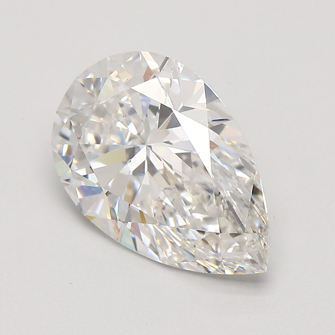 3.29ct Pear Lab-Grown Diamond — F VS2, IGI Certified