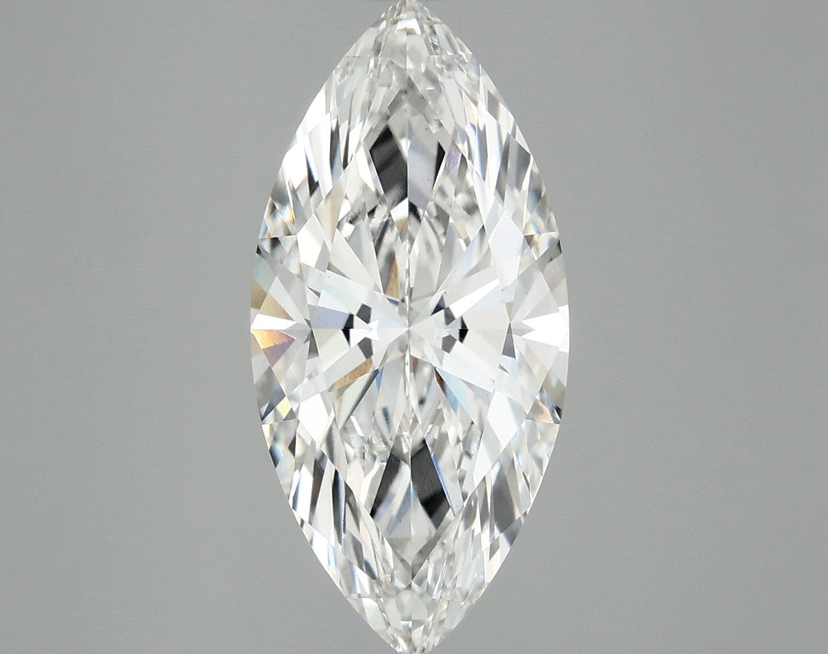 3.68ct Marquise Lab-Grown Diamond — F VVS2, IGI Certified