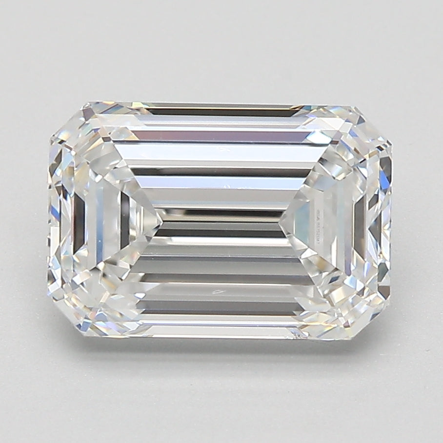 3.02ct EMERALD, F IF — GIA — Laura Milman New York