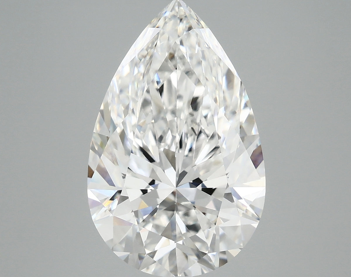 5.06ct Pear, D VVS2 — IGI