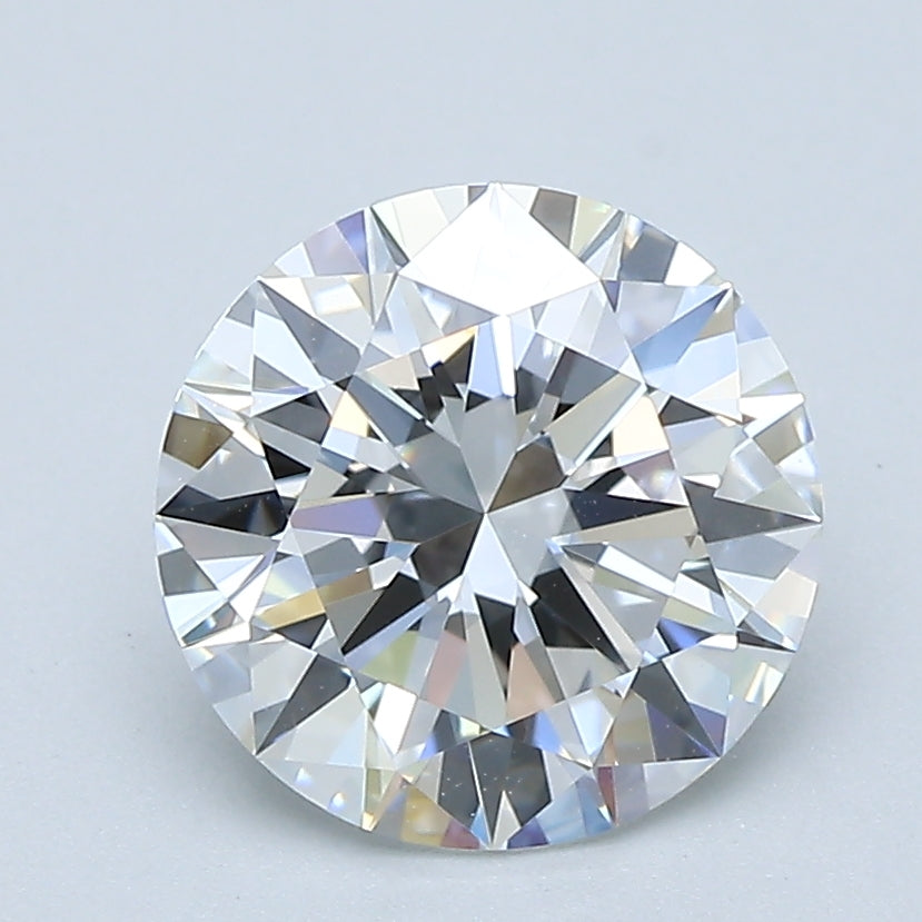 2.08ct Round, E VS2 — GIA
