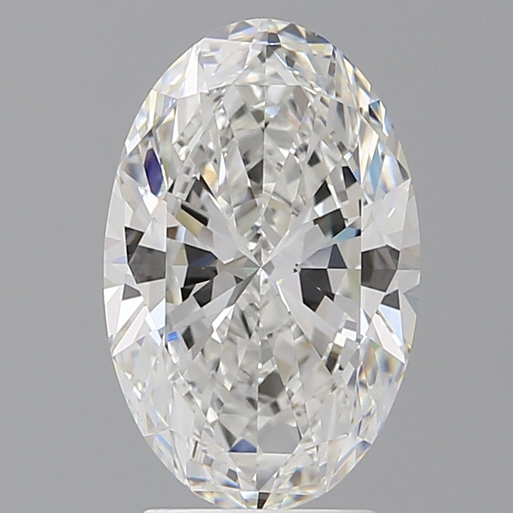 3.1ct Oval Lab-Grown Diamond — E VVS2, IGI Certified
