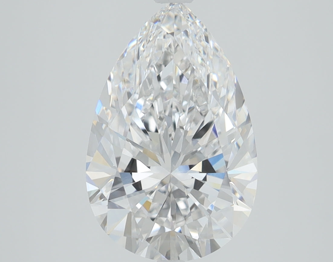 2.79ct Pear, D VVS1 — IGI