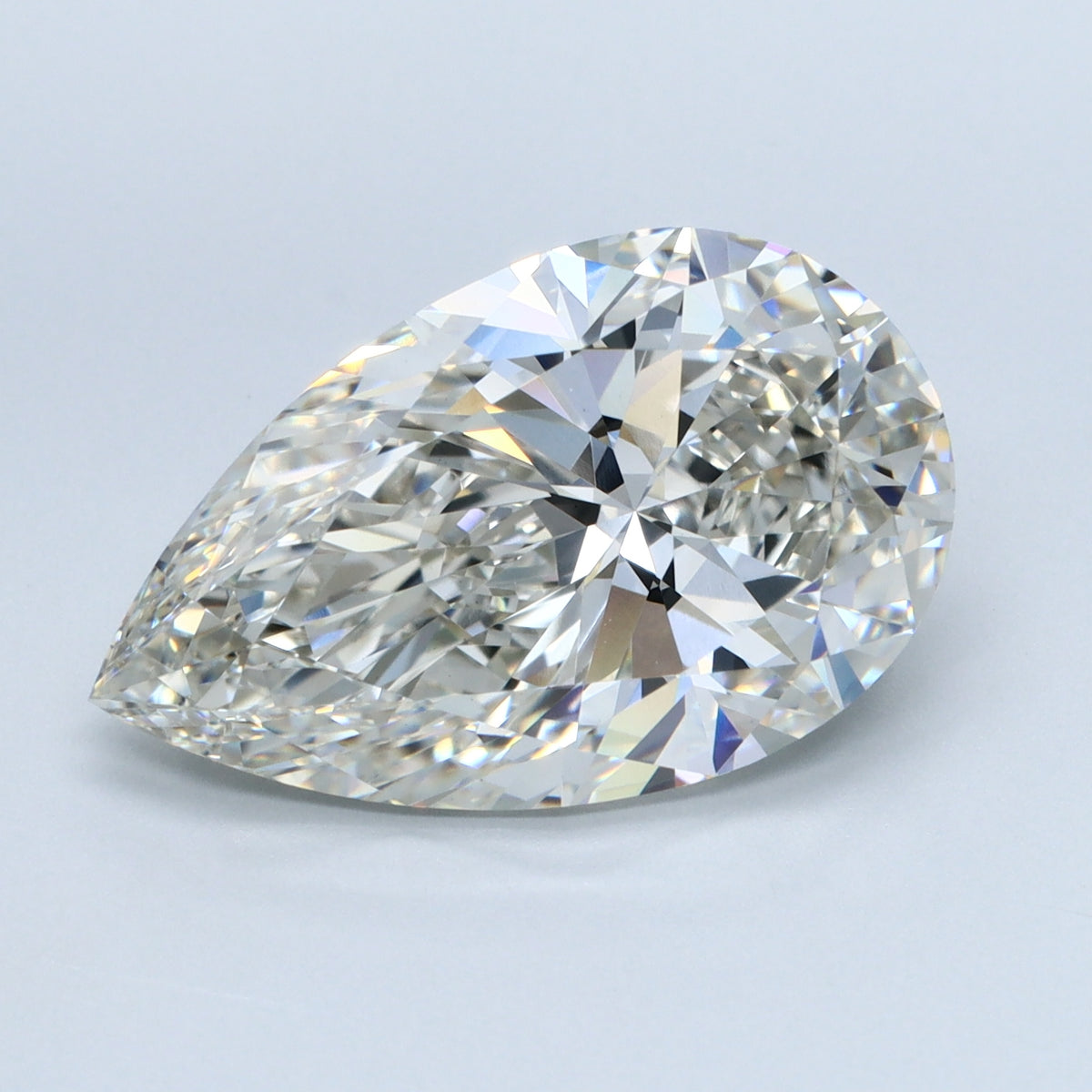 5.52ct Pear, H VS1 — IGI