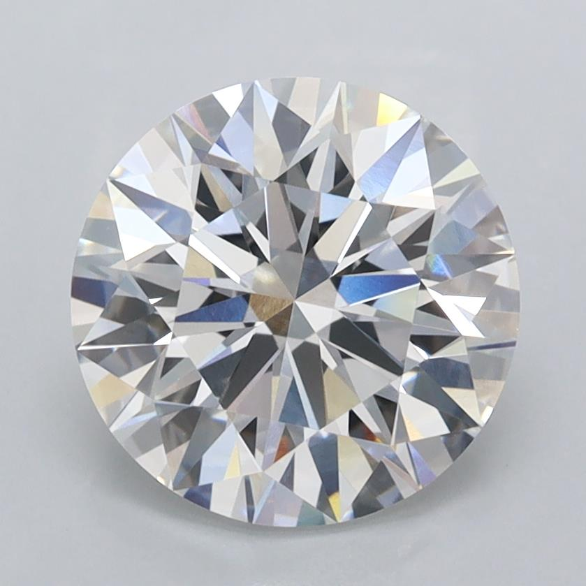 2.43ct Round, E VVS1 — IGI