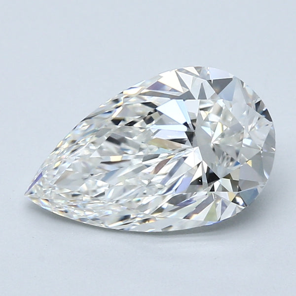 3.01ct Pear Natural Diamond — G VS1, GIA Certified