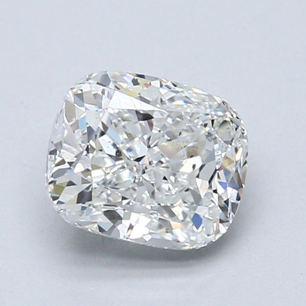1.5ct CUSHION, F SI1 — GIA