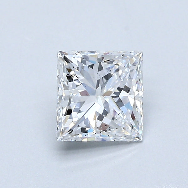 1.06ct PRINCESS, E SI2 — GIA