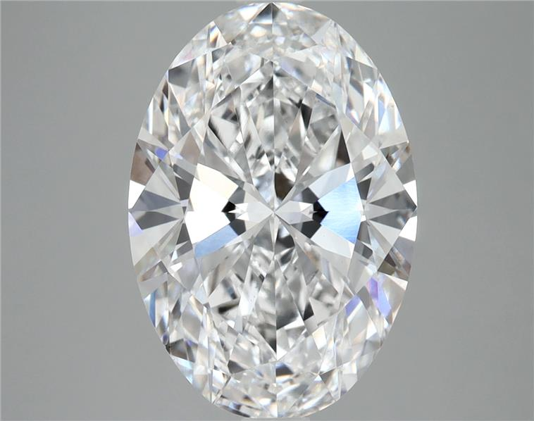 4.78ct Oval, D VS1 — IGI