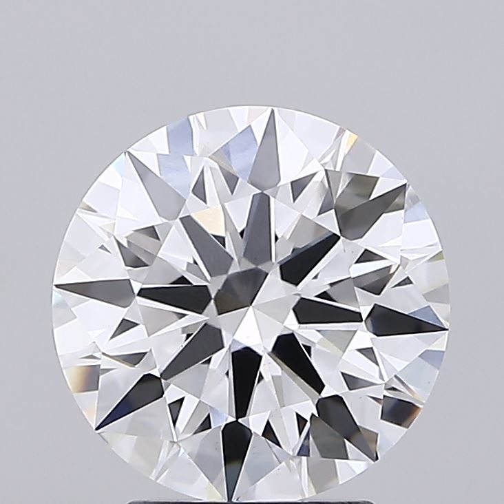3.06ct Round, E VS1 — IGI