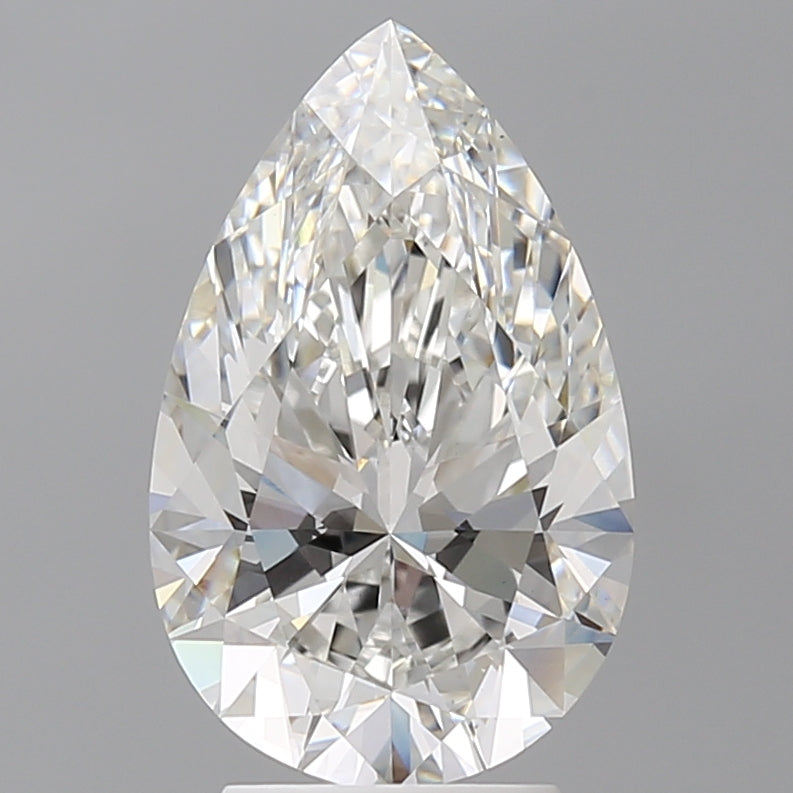 3.51ct Pear Lab-Grown Diamond — F VS1, IGI Certified