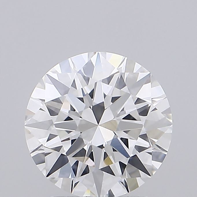 2.04ct Round, E VVS2 — IGI