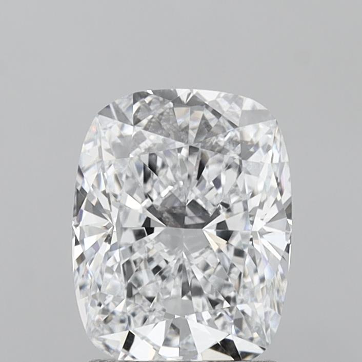 2.02ct Cushion, D VVS1 — IGI