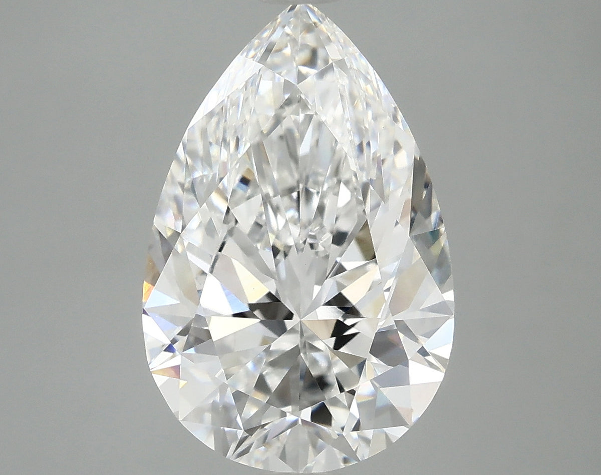 5.04ct Pear, D VVS2 — IGI