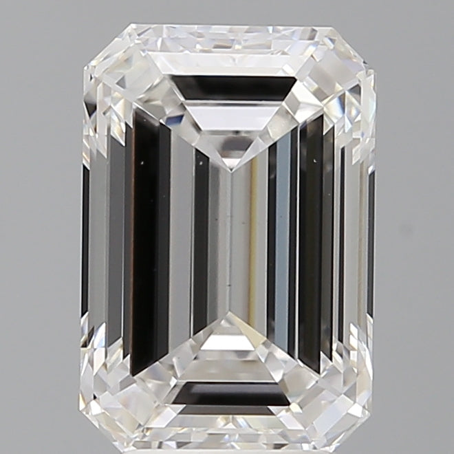 4.08ct Emerald Lab-Grown Diamond — F VVS2, IGI Certified