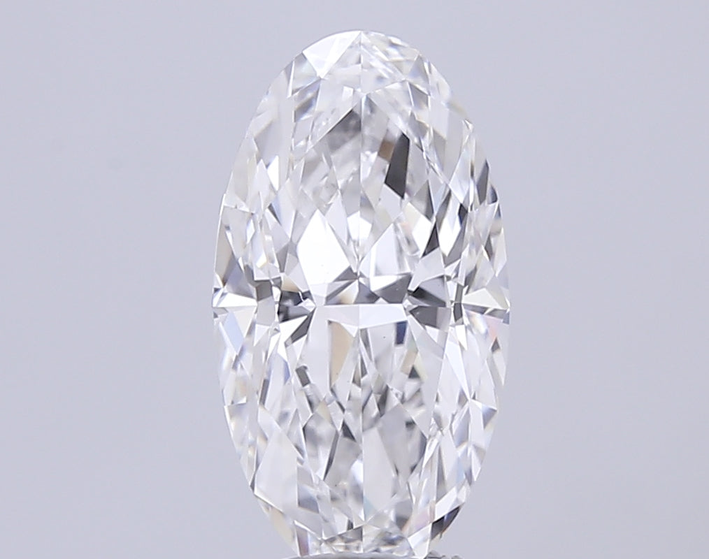 5.04ct Moval Lab-Grown Diamond — D VS1, IGI Certified