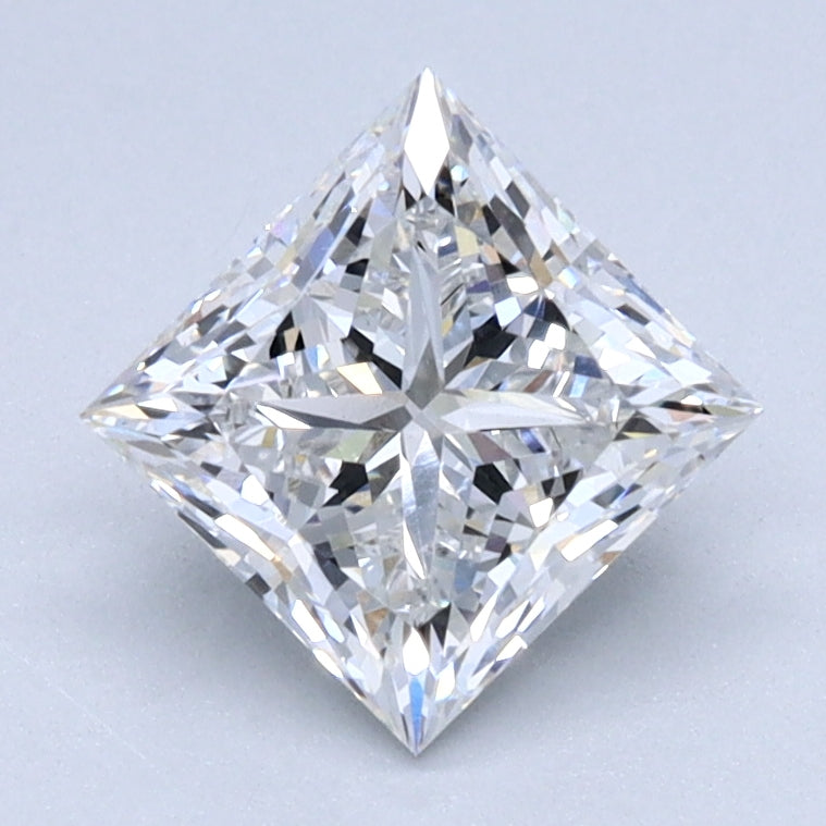 1.35ct Princess, F VS1 — IGI