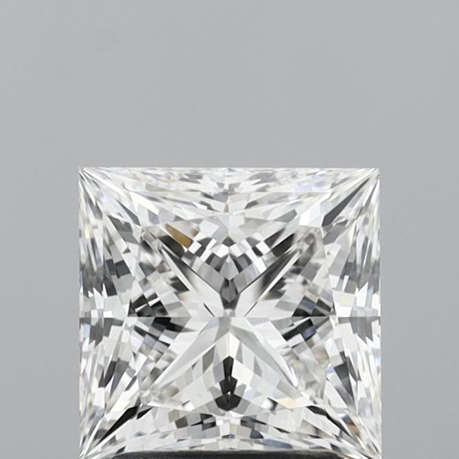 2.06ct Princess, F VVS1 — IGI