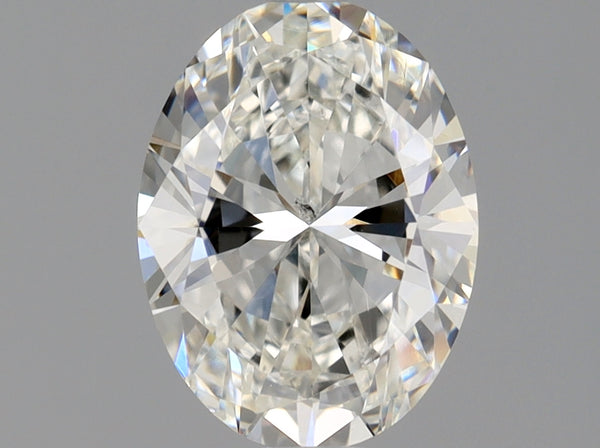 1.01ct Oval, H SI2 — GIA