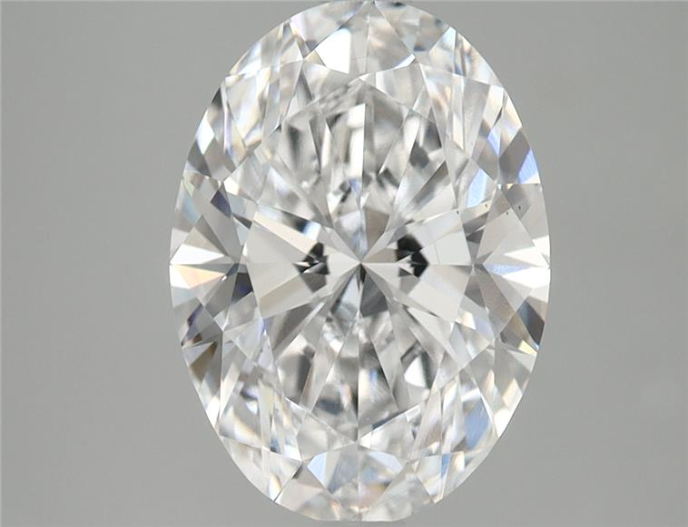 3.43ct Oval, D VS1 — IGI