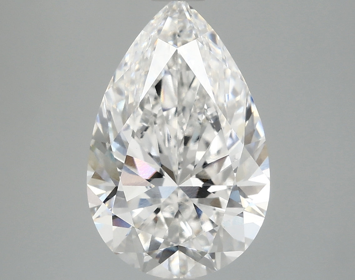 3.92ct Pear, E VS1 — IGI