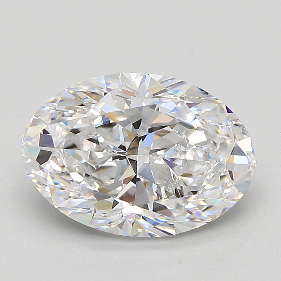 2.5ct Oval Natural Diamond — D SI1, GIA Certified
