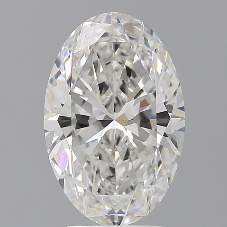 4.09ct Oval Lab-Grown Diamond — F VS2, IGI Certified