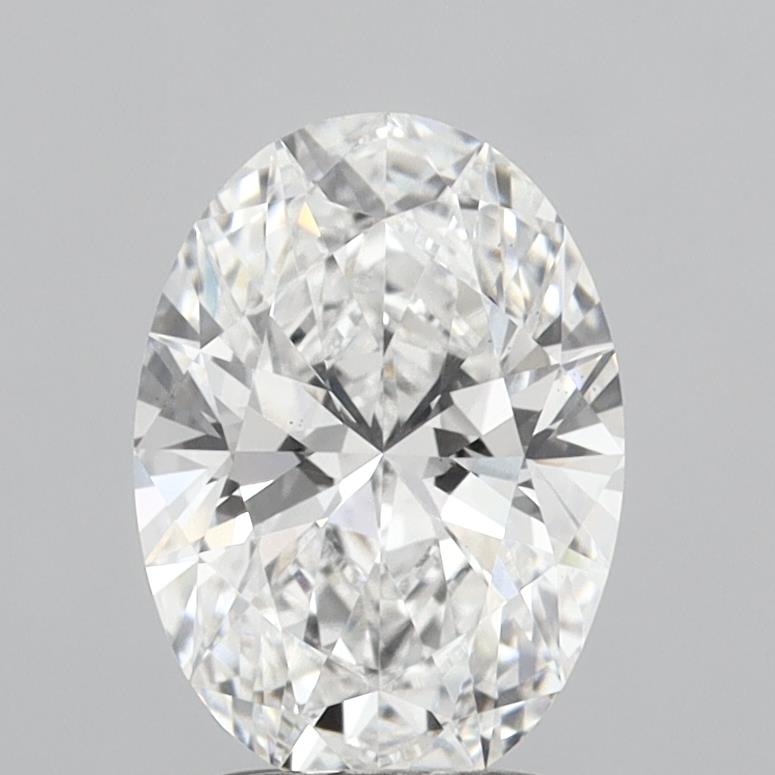 2.1ct Oval, E VS2 — IGI