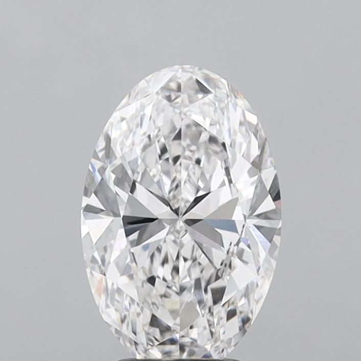 3.01ct Oval Lab-Grown Diamond — D VVS1, IGI Certified