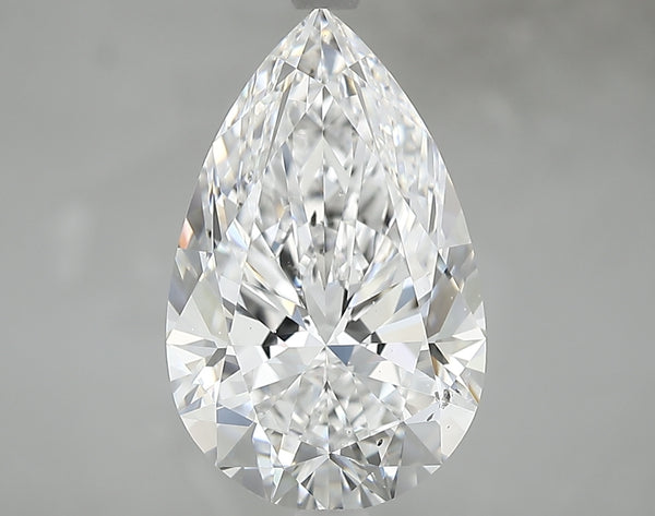4.02ct PEAR, D SI1 — GIA