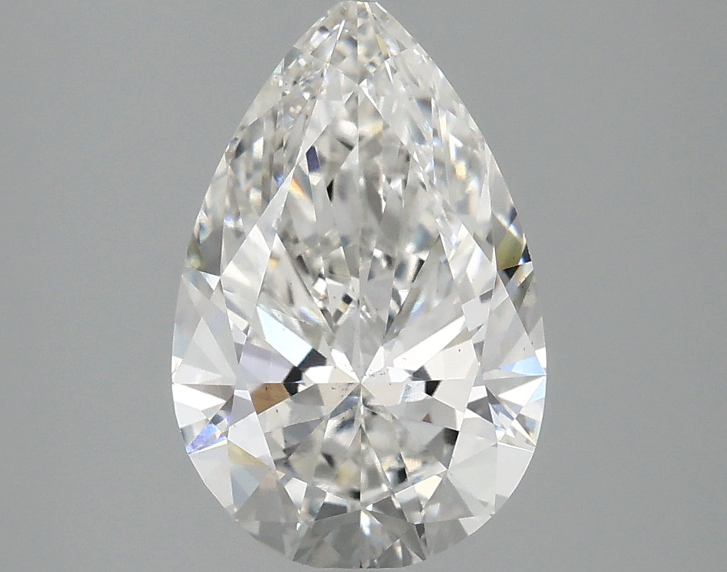 2.57ct Pear Lab-Grown Diamond — F VS2, IGI Certified