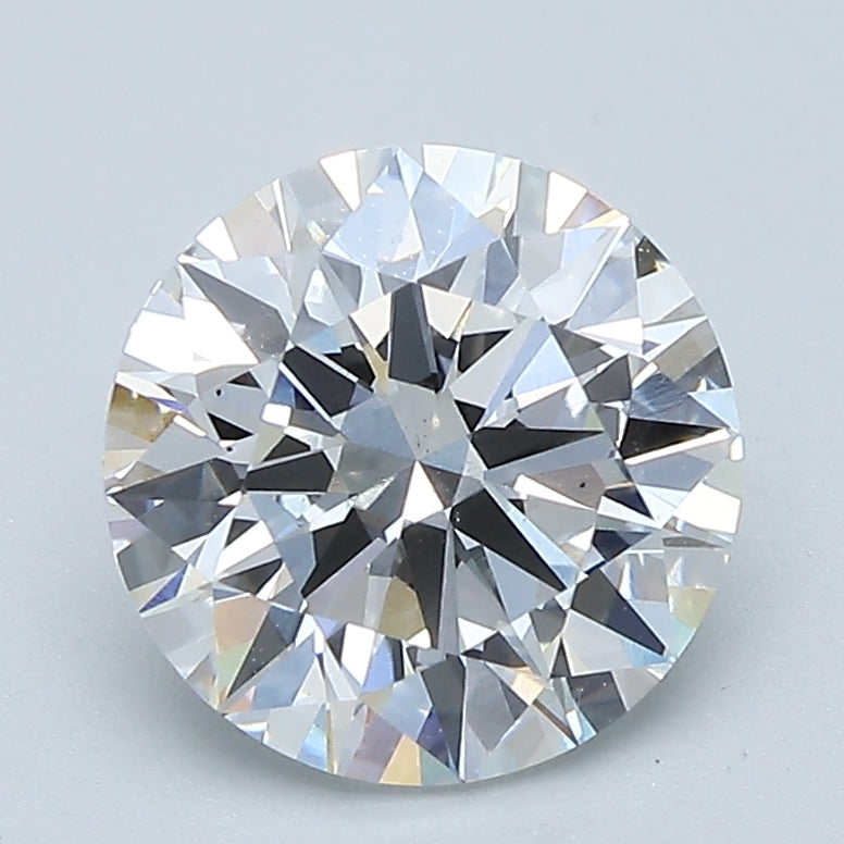 2.07ct Round, D VS2 — IGI