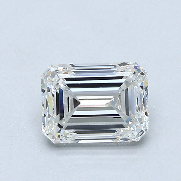 0.9ct EMERALD, I VS1 — GIA