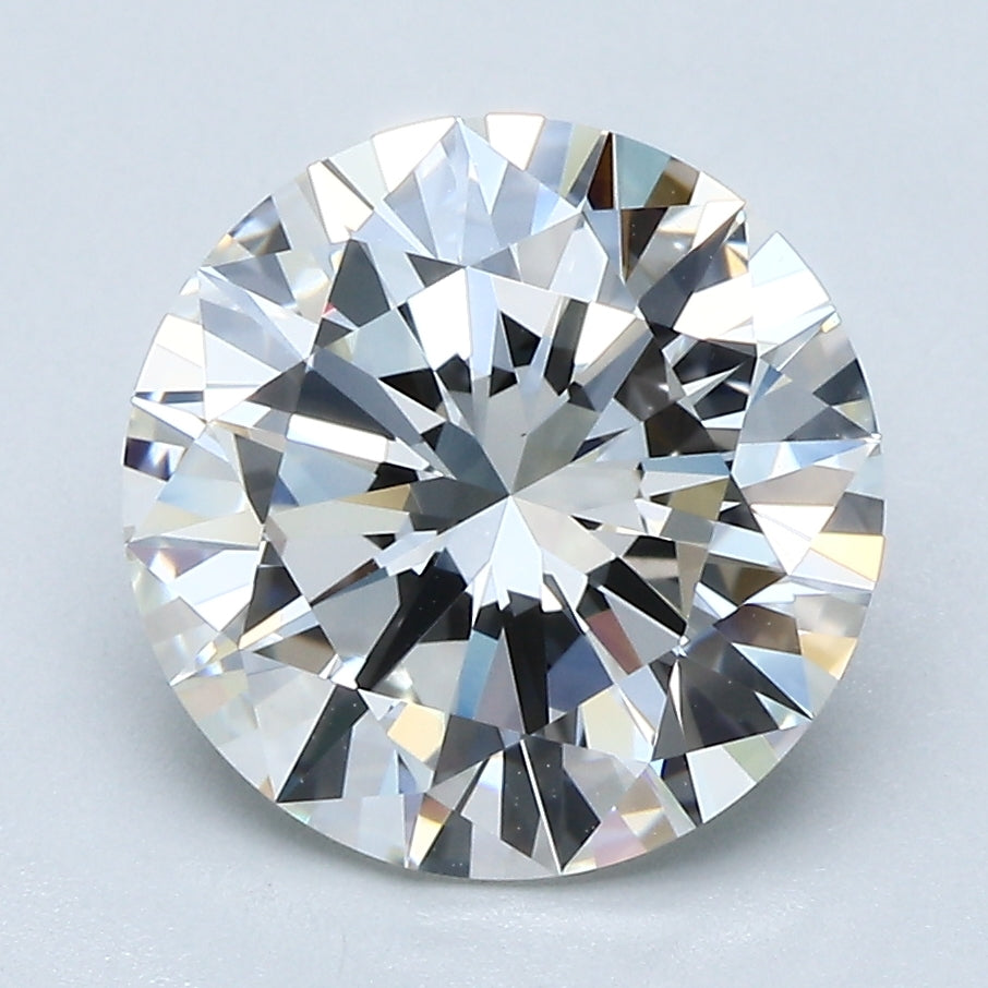 3.34ct Round, H VS1 — GIA — Laura Milman New York