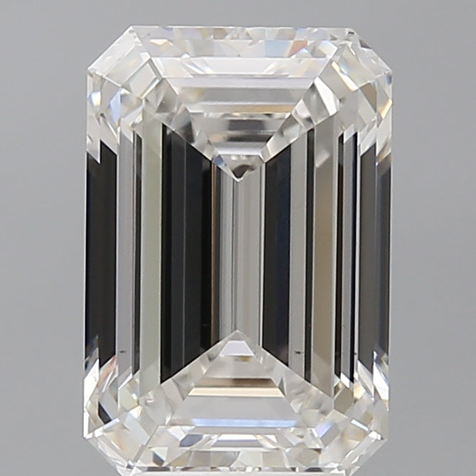 4.07ct Emerald, F VS1 — IGI