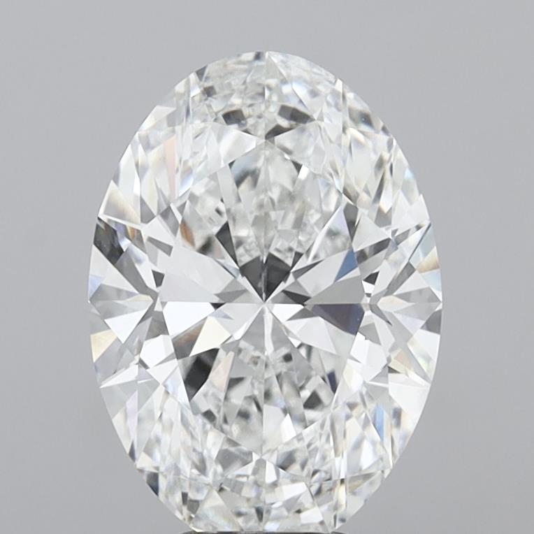 6.05ct Oval Lab-Grown Diamond — E VVS2, IGI Certified