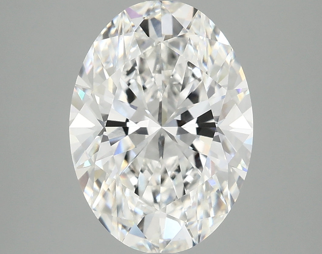 4.1ct Oval Lab-Grown Diamond — F VS1, IGI Certified