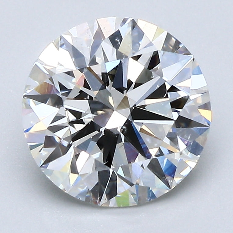2.5ct Round Natural Diamond — H SI1, GIA Certified