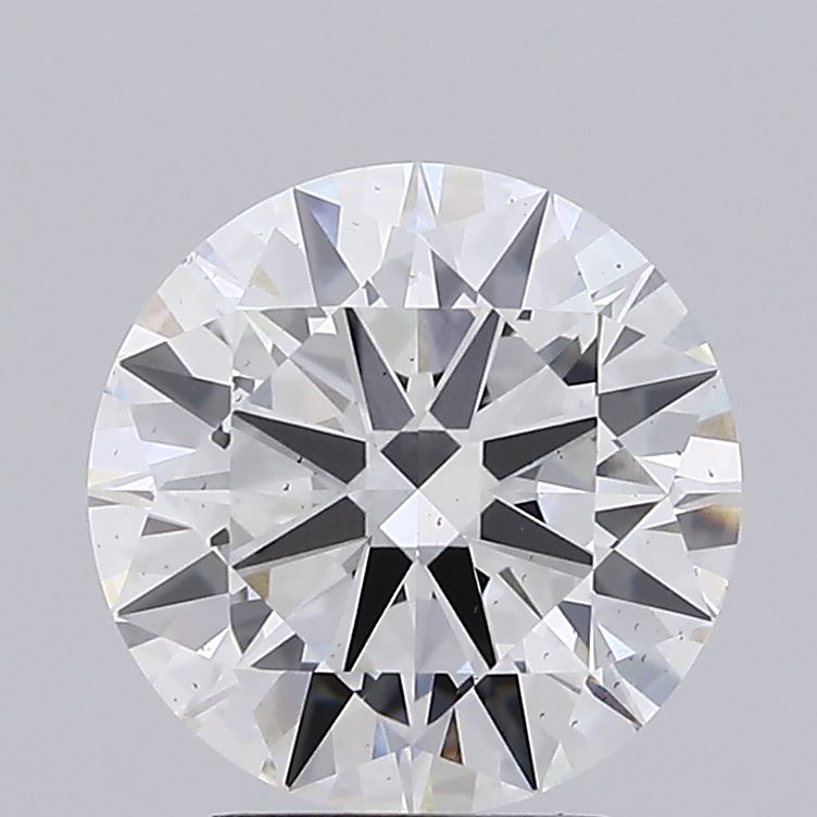 3.51ct Round, F VS2 — IGI
