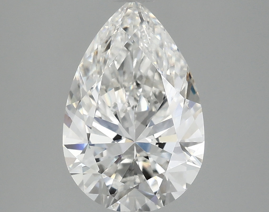 2.9ct Pear, F VVS2 — IGI