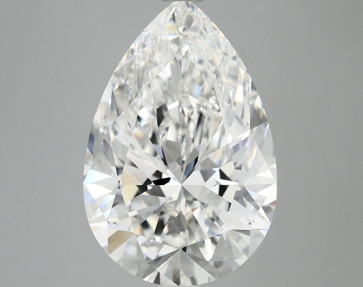 5.03ct Pear, E VVS1 — IGI