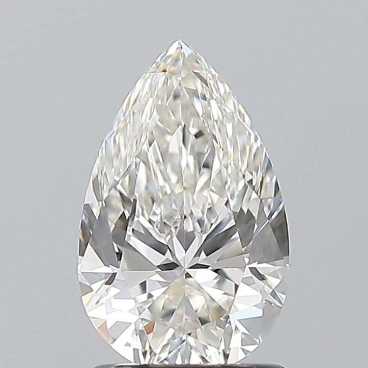 1.3ct Pear Natural Diamond — I VVS1, GIA Certified