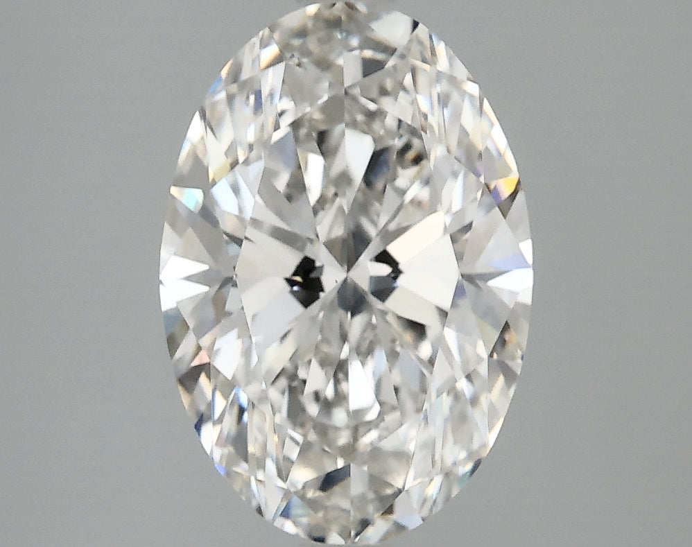 3.02ct Oval Lab-Grown Diamond — F VS1, IGI Certified