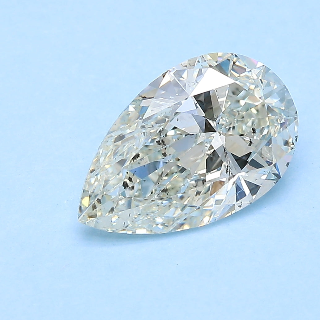 2.03ct Pear Natural Diamond — J SI2, GIA Certified