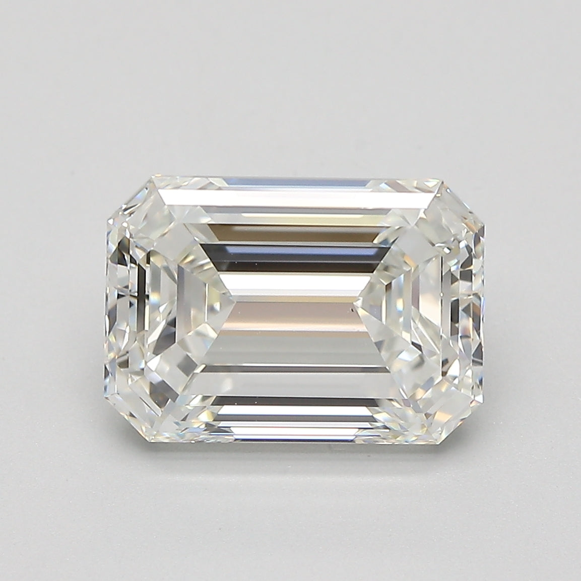 3.8ct Emerald Natural Diamond — H VS1, GIA Certified
