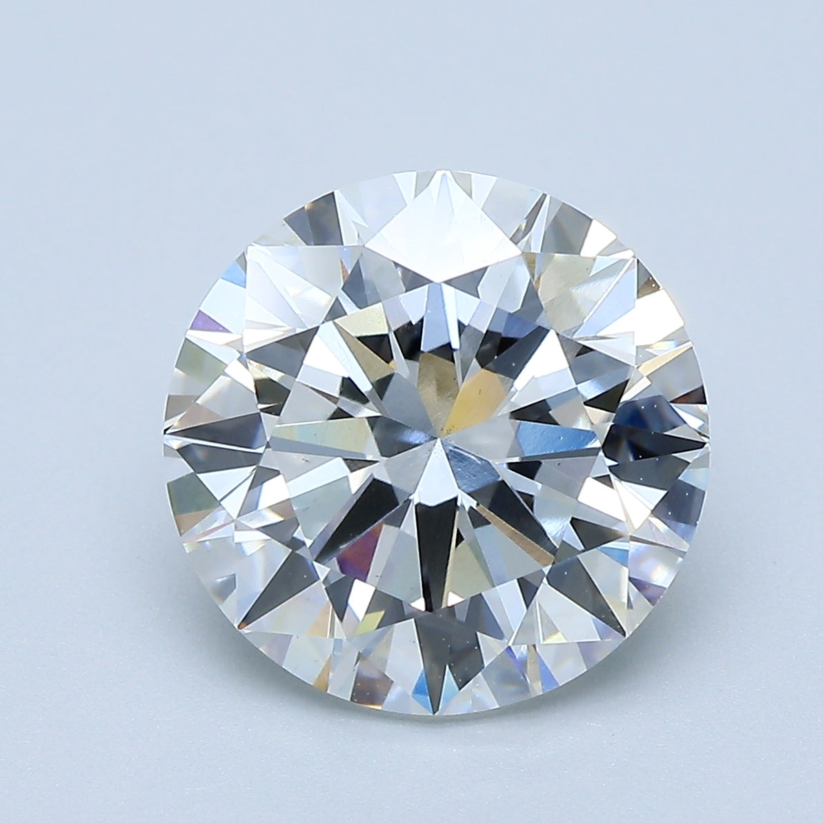 5.03ct Round, F VS2 — IGI