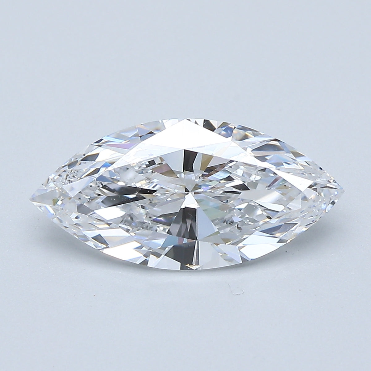 2.4ct Marquise Natural Diamond — D SI1, GIA Certified