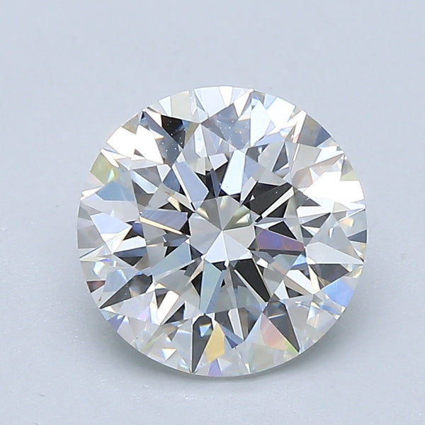 2.01ct Round, F VS2 — GIA
